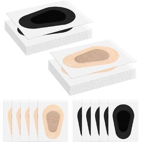 30 Pcs Adhesive Eye Patches Light Blocking Disposable Eyepatch Sticker Breathable Non-Woven Cotton Eye Shield Tape Easy Peeling Latex Free Eyecare Bandages Fatigue 3 × 2 Inches