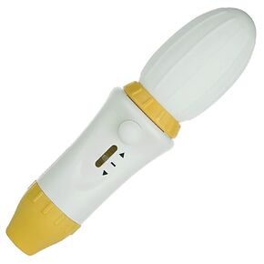 Globe Scientific 3375Y Manual Serological Controller for 1ml to 100ml Serological Pipettes, Yellow