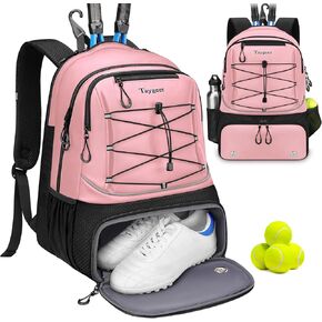 حقيبة تنس تايجير، حقائب ظهر للتنس للنساء والرجال، مضربين مع حجرة أحذية جيدة التهوية، حقيبة ظهر للتنس لمضارب التنس، مجداف كرة البيسبول، وغيرها من ملحقات التنس in Kuwait
