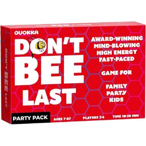 QUOKKA Family Board Games for Kids 8-12 - Party Game for Kids & Adults Game Night - Fast Paced | Easy to Learn | 2-6 Players - Card Game for Teen Boys and Girls Ages 6 7 10 Year Olds