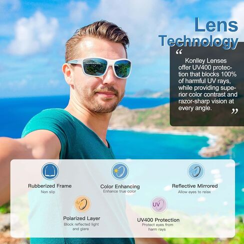 Sport Polarized Sunglasses for Men and Women in Kuwait