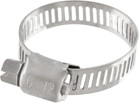 30 حزمة من مشابك خرطوم الفولاذ المقاوم للصدأ، نطاق تثبيت قابل للتعديل 1/4 بوصة إلى 1/2 بوصة (6 مم - 12 مم) مشابك خرطوم محرك ترس دودي، مشابك خرطوم أنبوب الأنابيب للسباكة والسيارات والميكانيكية in Kuwait