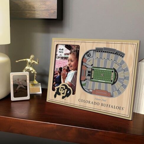 إطار صورة YouTheFan NCAA Colorado Buffaloes 3D StadiumView - حقل فولسوم in Saudi Arabia