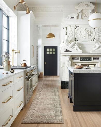 مجموعة Loloi II Margot Collection MAT-01 عتيقة/حكيمة 8'-6" x 11'-6"، 0.38 بوصة سميكة، سجادة منطقة، feat.CloudPile، ناعمة، متينة، مطبوعة، ميدالية، كومة منخفضة، غير قابلة للتساقط، سهلة سجادة غرفة المعيشة نظيفة in Kuwait