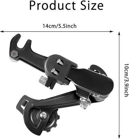 Bicycle Rear Derailleur RD-TZ31-A/RD-TY21B 6/7 Speed Direct/Hanger Mount for Mountain Bikes, Children's or Teenage Bikes, Hybrid Bikes, Recreational Cruisers or Family Bikes. in Saudi Arabia