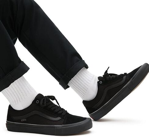 حذاء تزلج رجالي من Vans Old Skool، أسود/أسود، مقاس 8.5 in Saudi Arabia