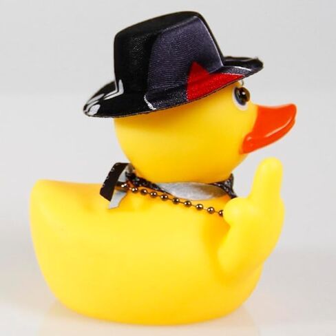 Yellow Rubber Duck Funny Office Gifts Jeep Ducks Quirky Decor Duck Rubber Ducky Funny Car Accessories Car Dashboard Decorations in Saudi Arabia