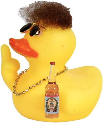 Yellow Rubber Duck Funny Office Gifts Jeep Ducks Quirky Decor Duck Rubber Ducky Funny Car Accessories Car Dashboard Decorations in Saudi Arabia