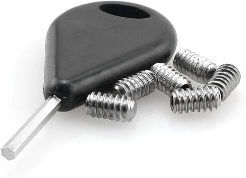 Surf Fin Tool Surf Key 1pcs Surfboard Key and 6pcs Surf Fin Screw Kayaking in Saudi Arabia