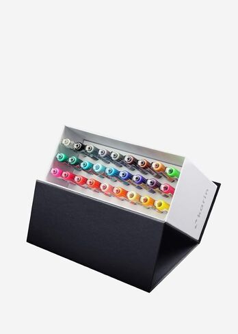 Karin Brushmarker PRO Mini Box 26 colours + 1 blender set, Assorted in Saudi Arabia