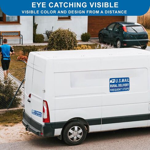 Delivery Driver Car Magnet, Delivery Magnetic Car Door and Bumper Sign, High Reflective, Stronger Magnetic, Eye-Catching Design for Delivery.Heavy Duty Automotive for Car, Truck, SUV (1 PCS Delivery) in Saudi Arabia