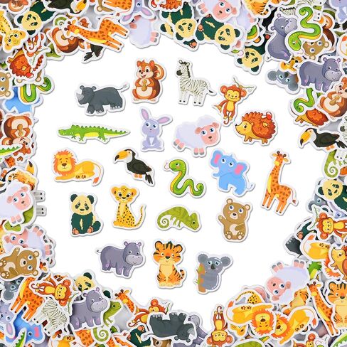 360 Pieces Ocean Sea Animal Foam Stickers Tropical Fish Sea Creature Stickers Adhesive Stickers for Kids for Arts Crafts Laptops Party Favors Decoration Home DIY Supplies in Saudi Arabia