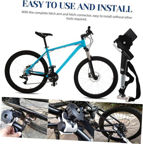 Universal Trailer Hitch Aluminum Linker Adapter Quick Hitch Adapter for Cycling and Pets Trailer Hitch Attachment in Saudi Arabia