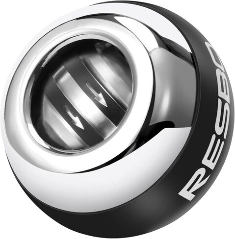 Metal Auto-Start Gyro Ball, Hand Strengthener Wrist Exerciser Wrist Trainer Ball with LED Light in Saudi Arabia