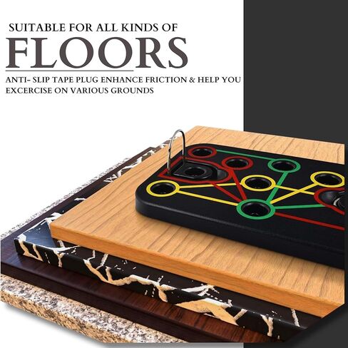 Push Up Board with Sit up Stand. Multifunctional Push Up Board with Resistance Bands, portable exercise equipment, Strength Training Equipment, Push Up Handles for Perfect Pushups, Home Fitness for Men in Saudi Arabia