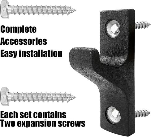FUXIN Wall Mount Barbell Holder, Horizontal Barbells Rack, Olympic Bar Holder Weight Bars Rack Single Storage for Home Gym, 1 Pair in Saudi Arabia