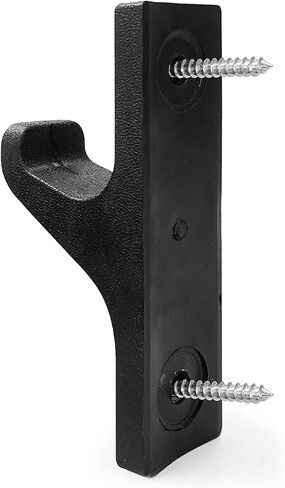 FUXIN Wall Mount Barbell Holder, Horizontal Barbells Rack, Olympic Bar Holder Weight Bars Rack Single Storage for Home Gym, 1 Pair in Saudi Arabia