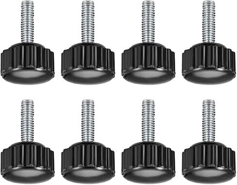 Knurled Thumb Screw for Saw Drill Press Lathe and Routing Jigs Packaging Machinery Printing Equipment Clamping Knobs Grip Threaded Hand Bolt Knobs M4 x 16mm 8pcs in Saudi Arabia
