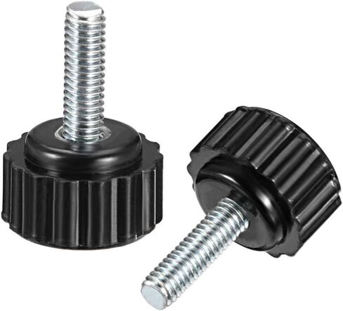 Knurled Thumb Screw for Saw Drill Press Lathe and Routing Jigs Packaging Machinery Printing Equipment Clamping Knobs Grip Threaded Hand Bolt Knobs M4 x 16mm 8pcs in Saudi Arabia