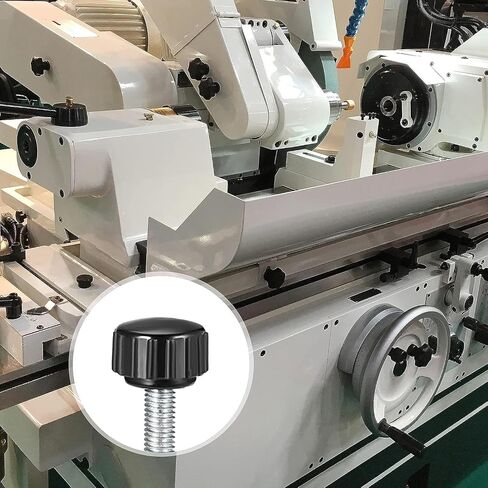 Knurled Thumb Screw for Saw Drill Press Lathe and Routing Jigs Packaging Machinery Printing Equipment Clamping Knobs Grip Threaded Hand Bolt Knobs M4 x 16mm 8pcs in Saudi Arabia