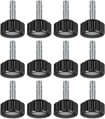Knurled Thumb Screw for Saw Drill Press Lathe and Routing Jigs Packaging Machinery Printing Equipment Clamping Knobs Grip Threaded Hand Bolt Knobs M4 x 16mm 8pcs in Saudi Arabia