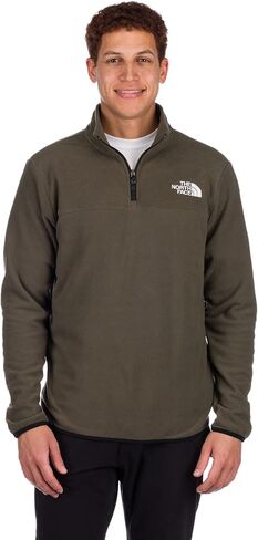 THE NORTH FACE Men's Anchor 1/4 Zip, New Taupe Green, Large in Saudi Arabia