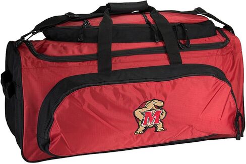 Maryland Terrapins Duffle Bag Sewn ON Logo in Saudi Arabia
