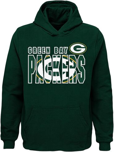 Outerstuff NFL Kids Youth 8-20 Official Team Color Game Day Touchdown Performance Primary Logo Long Sleeve Pullover Hoodie in Saudi Arabia
