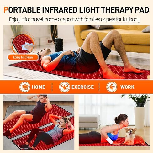 Red Light Therapy for Neck, 660nm Red Light and 850nm Near Infrared Light Therapy Belt for Body Shoulder Chin Neck Hand Wrist with Timer Wearable Red Light Therapy Wrap Chin Strap Unisex in Saudi Arabia