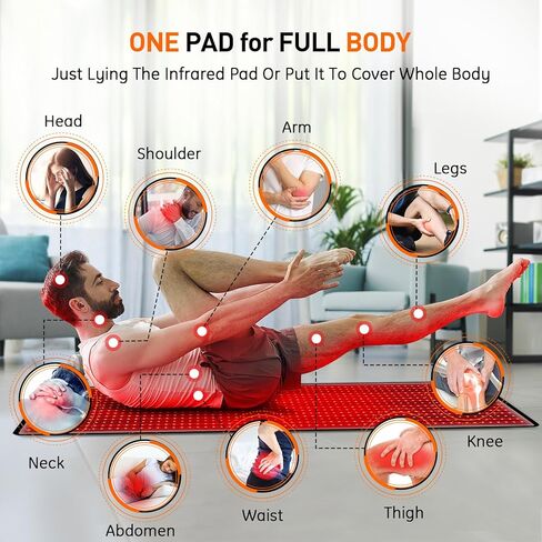 Red Light Therapy for Neck, 660nm Red Light and 850nm Near Infrared Light Therapy Belt for Body Shoulder Chin Neck Hand Wrist with Timer Wearable Red Light Therapy Wrap Chin Strap Unisex in Kuwait