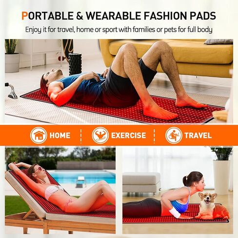 Red Light Therapy for Neck, 660nm Red Light and 850nm Near Infrared Light Therapy Belt for Body Shoulder Chin Neck Hand Wrist with Timer Wearable Red Light Therapy Wrap Chin Strap Unisex in Kuwait