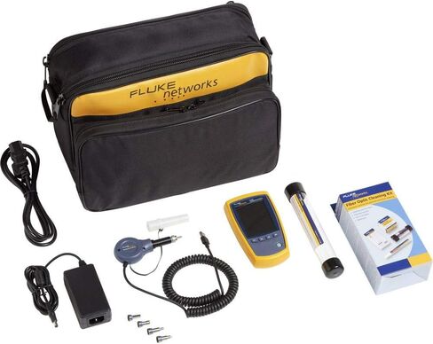 كاميرا فلوك نيتوركس FI-500 FiberInspector ذات نطاق الفحص من الألياف الضوئية الدقيقة مع إضاءة PortBright in Saudi Arabia