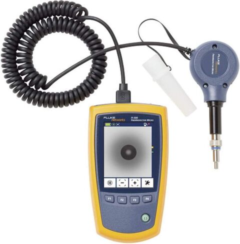 كاميرا فلوك نيتوركس FI-500 FiberInspector ذات نطاق الفحص من الألياف الضوئية الدقيقة مع إضاءة PortBright in Saudi Arabia