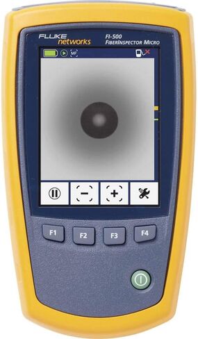 كاميرا فلوك نيتوركس FI-500 FiberInspector ذات نطاق الفحص من الألياف الضوئية الدقيقة مع إضاءة PortBright in Saudi Arabia