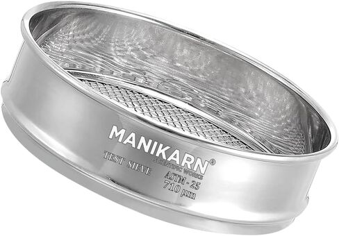 منخل اختبار 8 بوصة (قطر 200 مم) 1.00 مم منخل اختبار من الفولاذ المقاوم للصدأ درجة 304 (ASTM رقم 18) in Kuwait