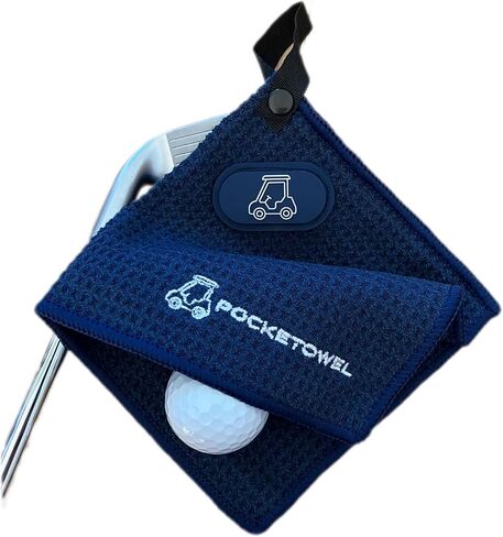 Magnetic Golf Towels, Small (Pink) | Iron Head Cover in Saudi Arabia