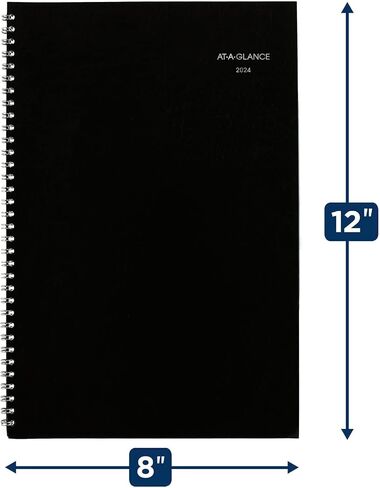 AT-A-GLANCE 2025 Planner, Monthly, 3-1/2" x 6", Pocket Size, DayMinder, Black (SK530025) in Saudi Arabia