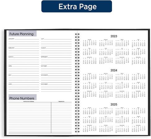 AT-A-GLANCE 2025 Planner, Monthly, 3-1/2" x 6", Pocket Size, DayMinder, Black (SK530025) in Saudi Arabia