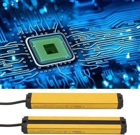 DC10-30V Safety Light Grating, Light Curtain Aluminum Alloy Security Device (4 Beams BEM0440-C-120NB) in Saudi Arabia