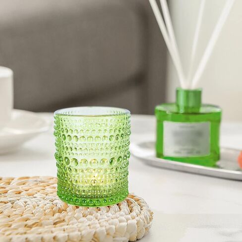 6pcs Candle Holder, Candlestick Holders, Glass Taper Candle Holders for Tea Lights Candle & Taper Candle, Candle Stick Holders Decor for Table Centerpiece Wedding Party Christmas Festival… in Saudi Arabia