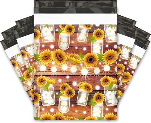 10 × 13 (100) حقائب شحن مطبوعة من البوليستر من Hello Fall Designer in Kuwait