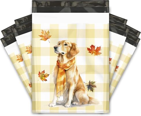 10 × 13 (100) حقائب شحن مطبوعة من البوليستر من Hello Fall Designer in Kuwait