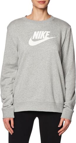 Nike Sportswear Club Fleece Women's Logo Crew-Neck Pullover Sweatshirt Hoodie in Saudi Arabia