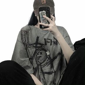 Gothic Women t-Shirt Women's T-Shirt Clothes Street Haajuku high Street top Summer New T-Shirt