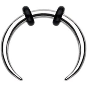 Pierced Owl - 14GA Basic Steel Pincher Septum Nose Ring