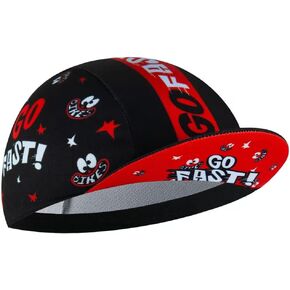 Cycling Cap for Man and Woman-Cycling Hat Under Helmet-Polyester Breathable Sweat Absorbent