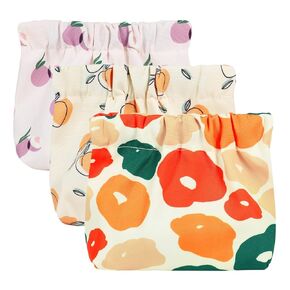 Small Makeup Bag, 3pcs Coin Purse Lipstick Organizer Pouch with Zipper for Purse