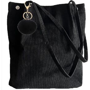 Corduroy Tote Bag for Women, Women Tote Bags Large Shoulder Bag Handbag, Casual Tote Bags for Shopping College Work