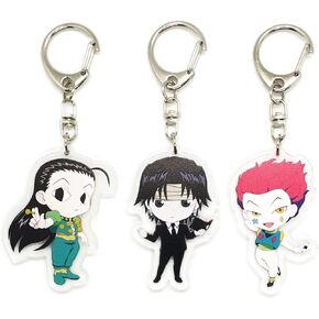 Inc. - Set of 3 HxH Acrylic Keychain Illumi, Hisoka v1