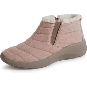 Dearfoams Women's Original Comfort Naomi Wedge Bootie Ankle Boot